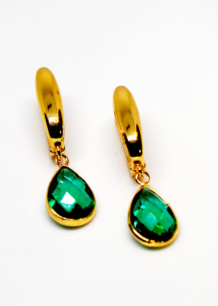The "Amelia" Stone Drop Earrings - Danielle Emon