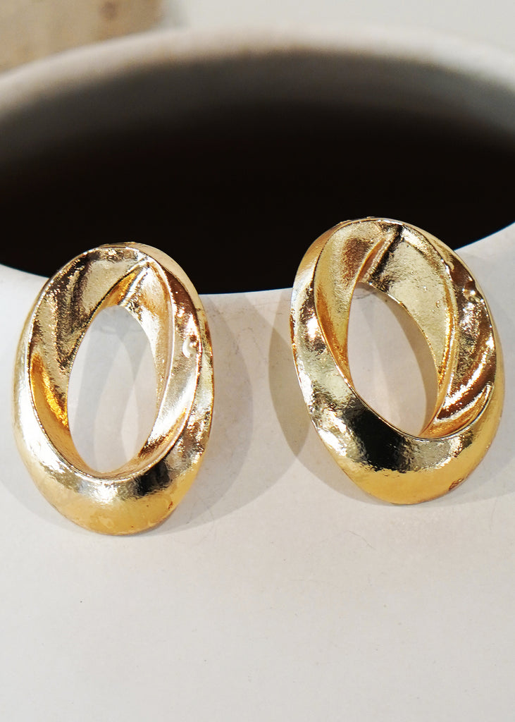 The "Ellis" Circle Statement Earrings - Danielle Emon