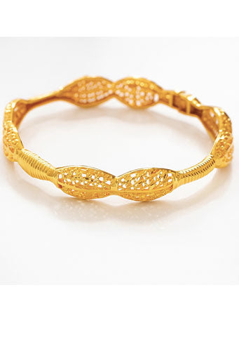 The "Gracie" Gold Plated Filigree Bracelet