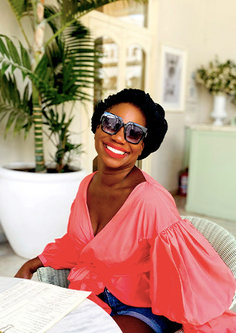 The "Virginia" Puff Sleeve Wrap Top - Danielle Emon