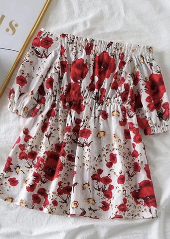 The Amelee Cotton Floral Dress