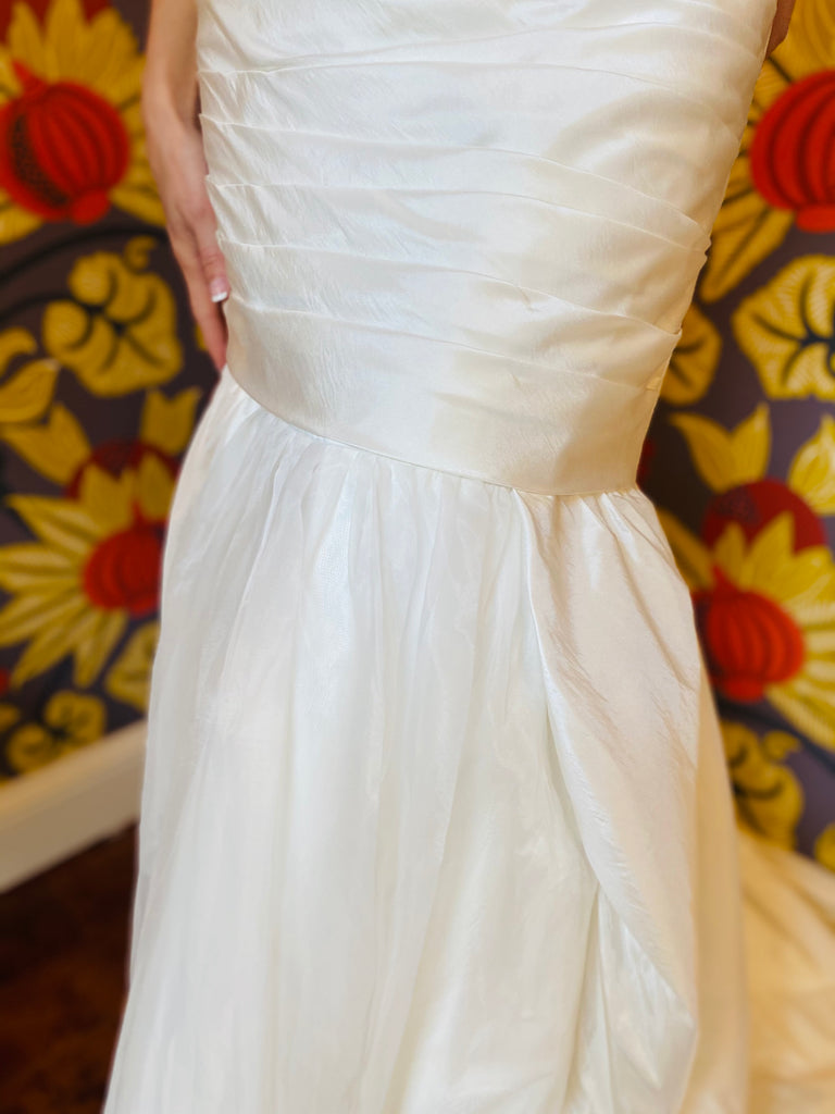 The "Lara" Strapless Wedding Gown - Danielle Emon