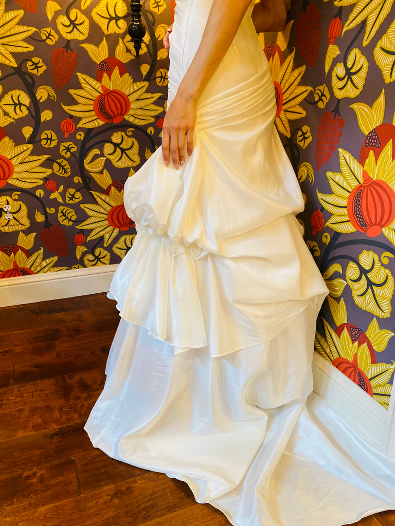 The Kerri Strapless Mermaid Wedding Gown - Danielle Emon