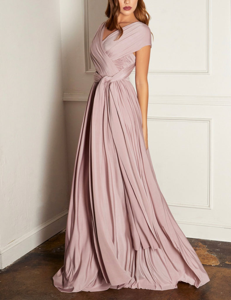 The "Tamar" Multi Wrap Gown - Danielle Emon
