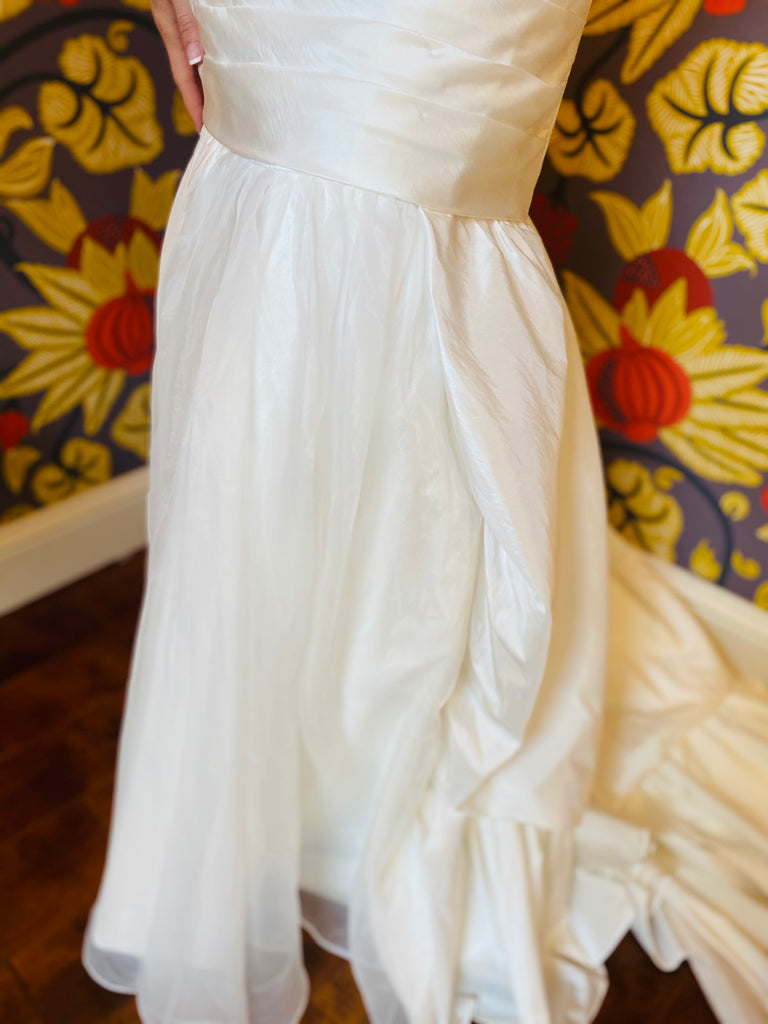 The "Lara" Strapless Wedding Gown - Danielle Emon