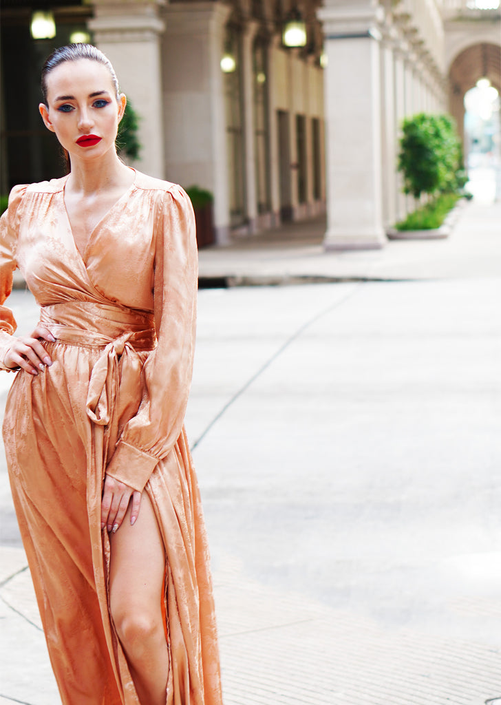 The "Evita" Wrap Dress - Danielle Emon