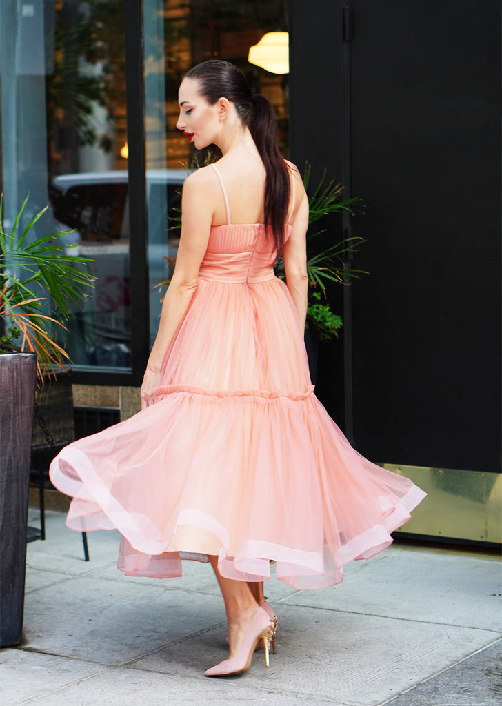 The "Paloma" Tulle Cocktail Dress - Danielle Emon