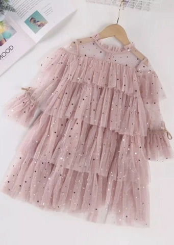 The Saraia Star Dot Dress