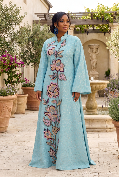 How to Style the Amara Luxe Kaftan for Holiday Parties and Special Occasions