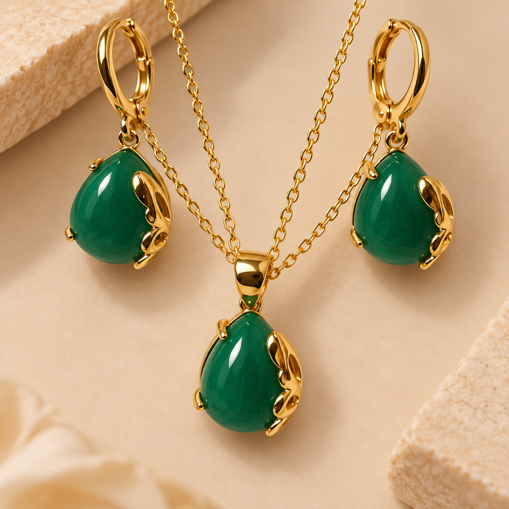The "Helena" Necklace Set - Danielle Emon