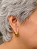 The Montreal Gold Plated Hoops