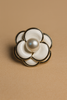 Ivory Petal Pearl Bloom Brooch