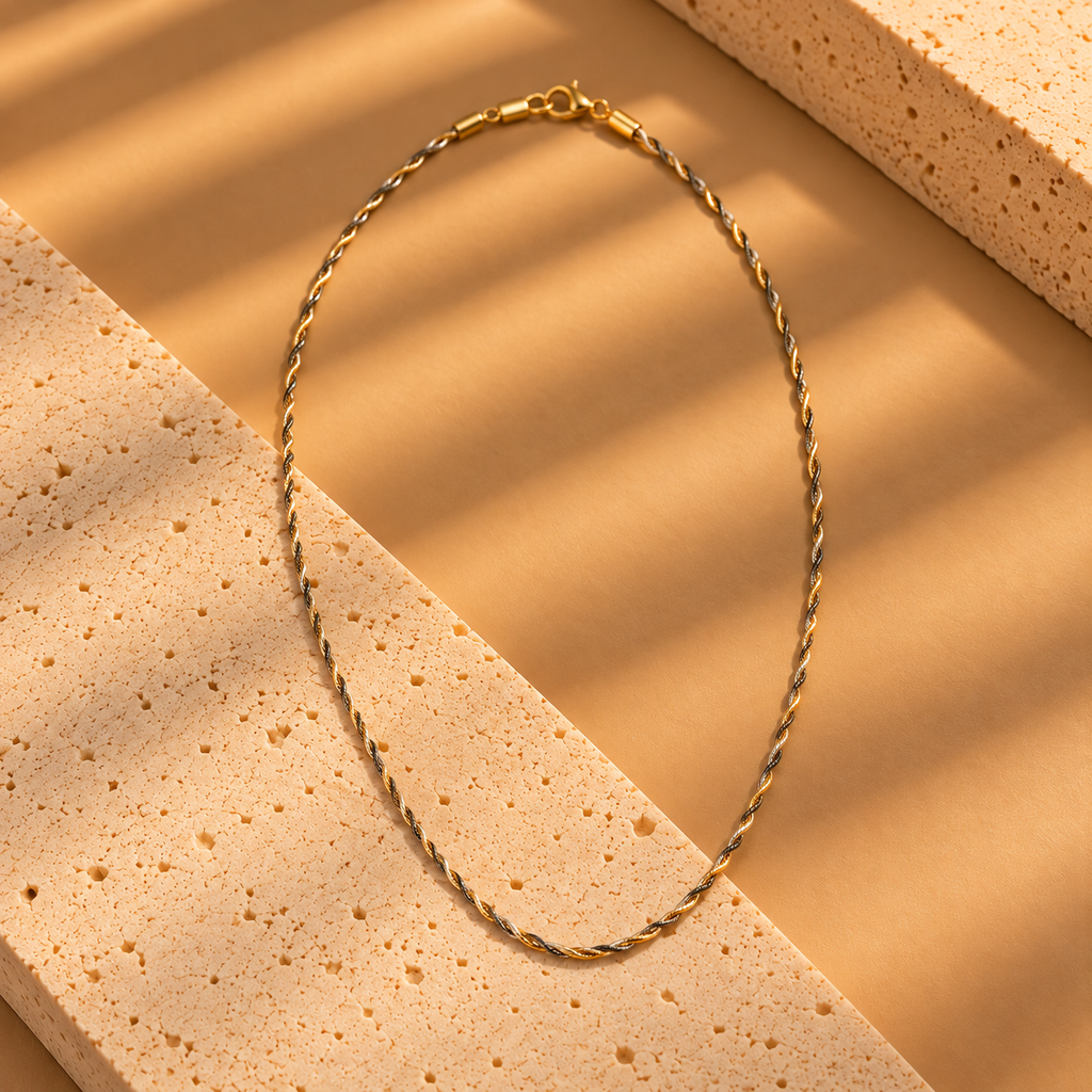 The "Teagan" Rope Choker Necklace