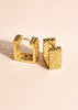 Cara Square Hoop Earrings - Danielle Emon