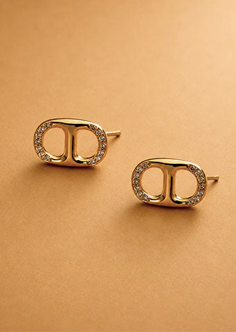 The "Aponi" Thick Stainless Steel Hoop Earrings