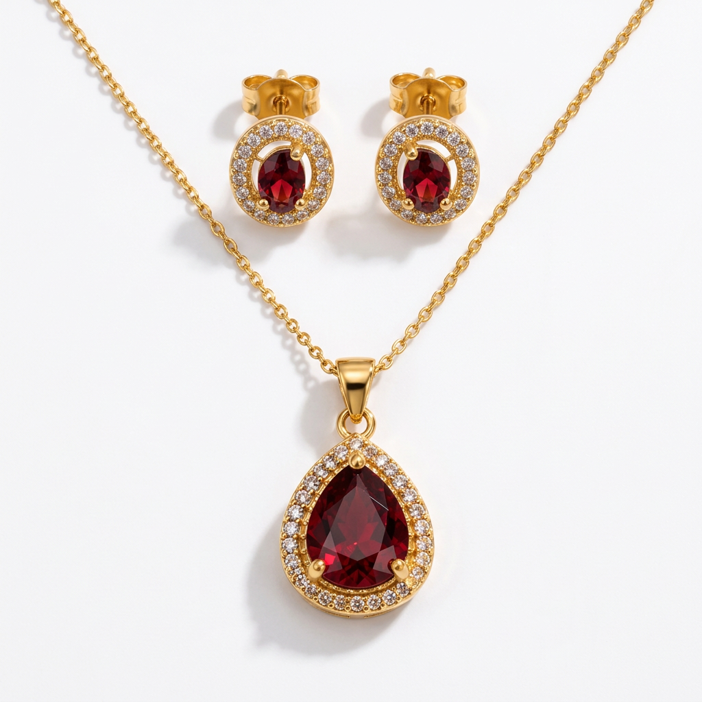 The "Natalie" Necklace Set - Danielle Emon