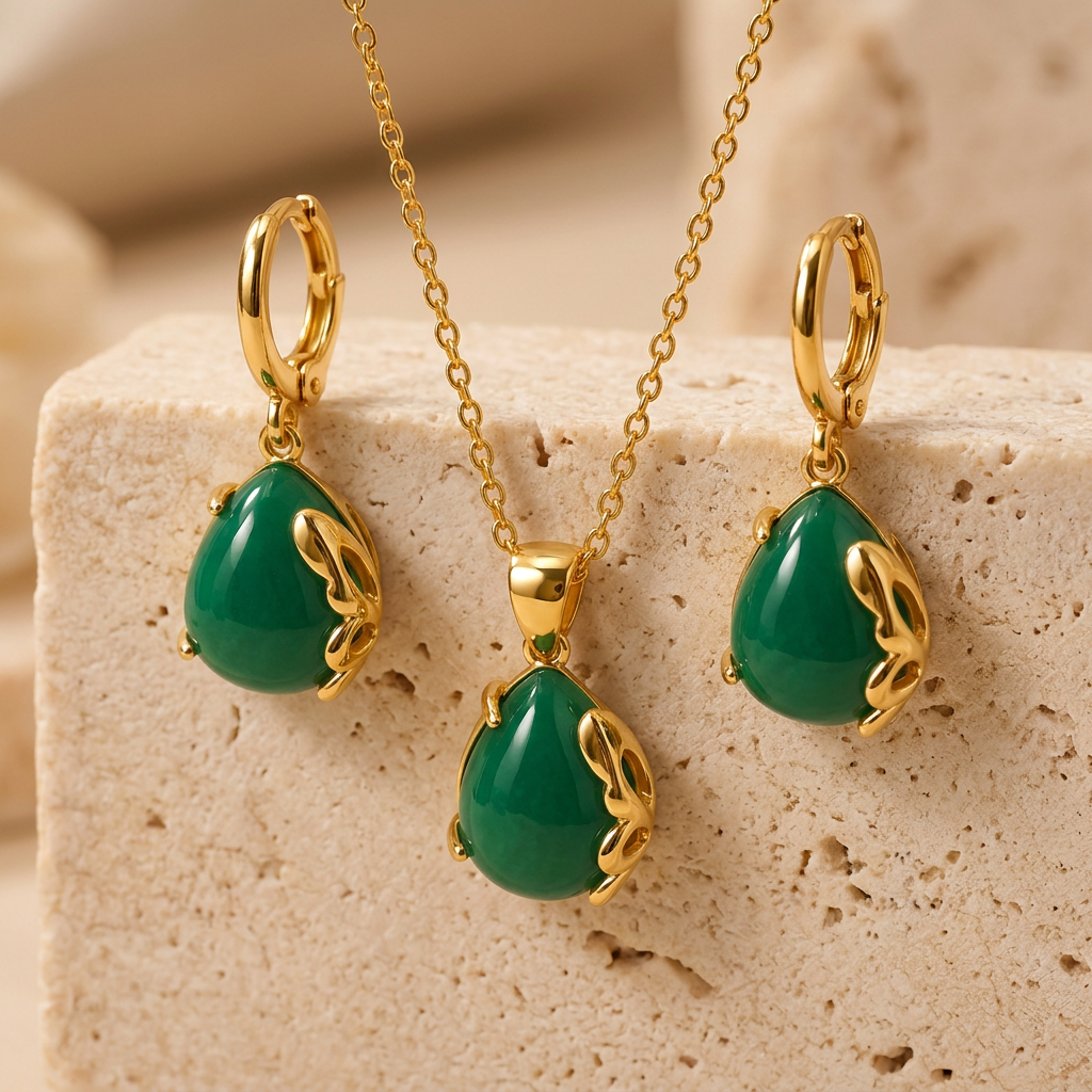 The "Helena" Necklace Set - Danielle Emon