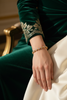 Winthrop tennis bracelet evening outfit styling