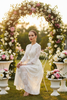 Josette Resort Dress - outdoor beach wedding garden ceremony seated