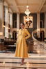 Julia Yellow Two-Piece Set - luxury hotel lobby grand ballroom foyer