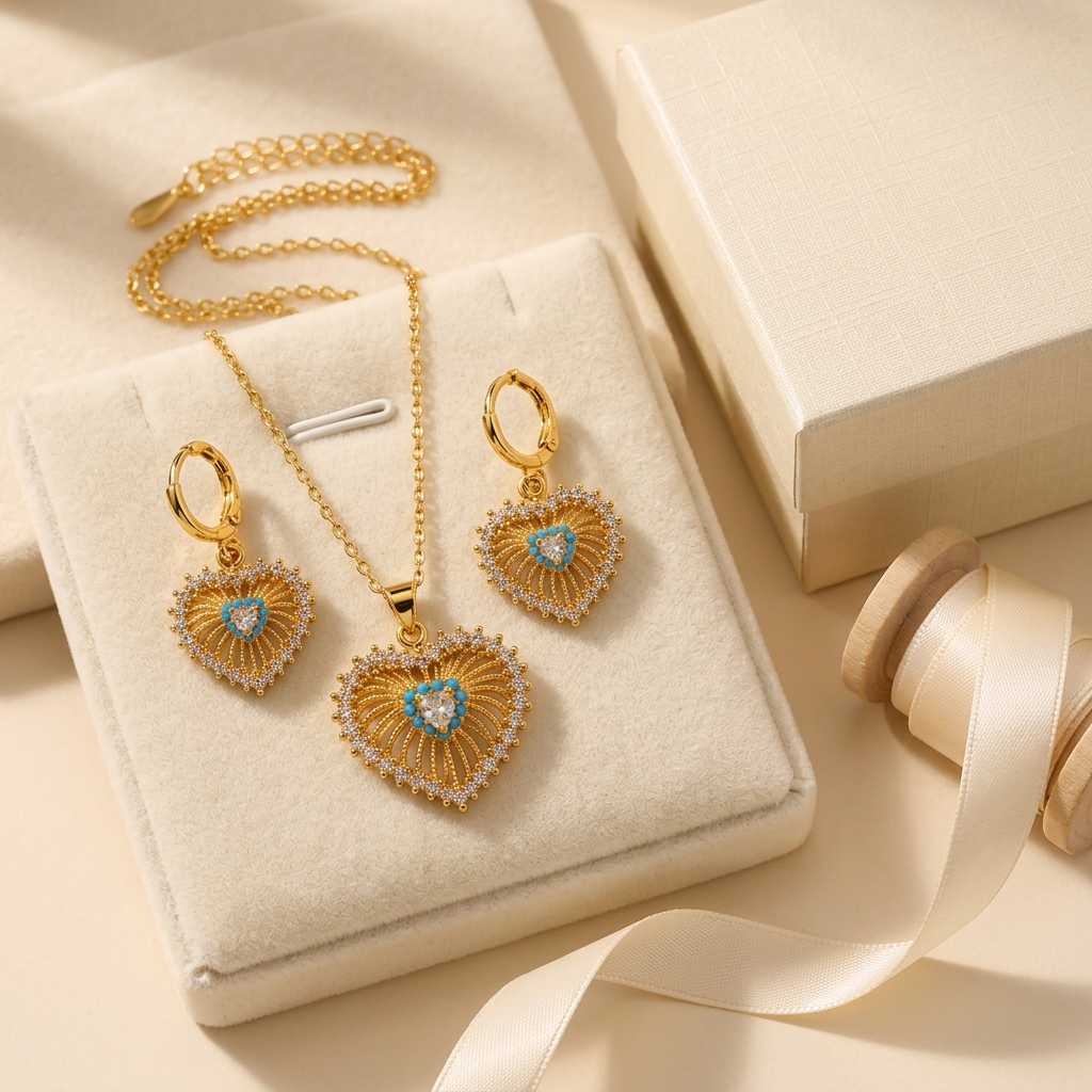 The "Amara" Necklace Set - Danielle Emon