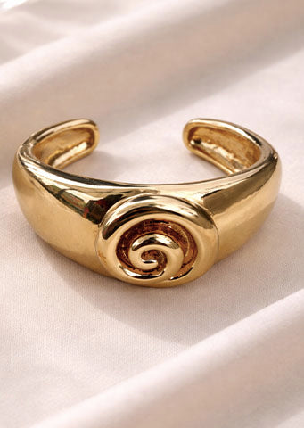 Isadora Bold Statement Bracelet – Gold & Silver Heavy-Duty Luxury Cuff - Danielle Emon