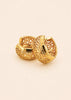 london-mini-gold-plated-filigree-hoop-earrings-tarnish-free-hypoallergenic-luxury-hoops-danielle-emon - Danielle Emon