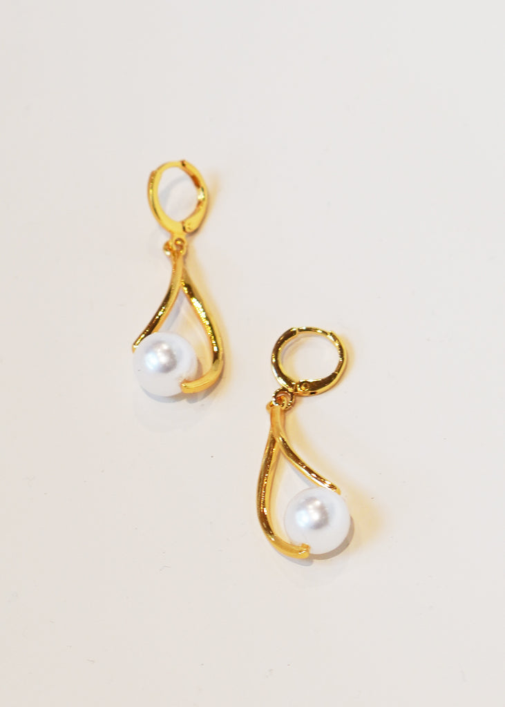 The "Emerson" Pearl drop Earring - Danielle Emon
