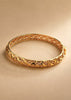 Riviera Gold Plated Filigree Bracelet | Tarnish-Free Hypoallergenic Luxury Bangle