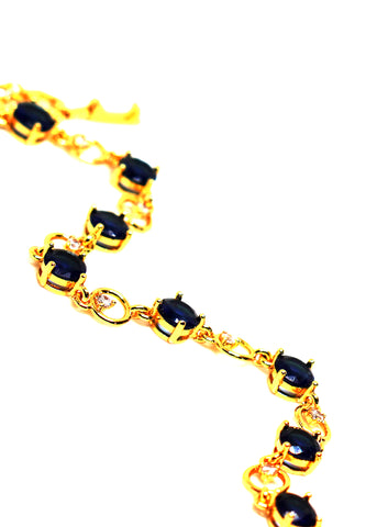 The "Ariel" Semi beaded Hoops