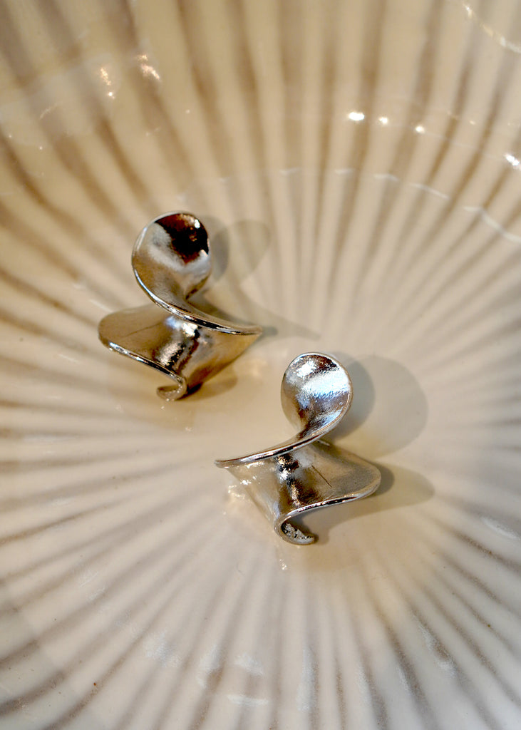 The "Quinn: Spiral Statement Earrings - Danielle Emon
