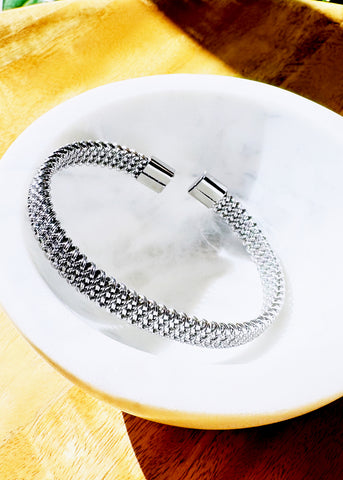 The "Ariel" Semi beaded Hoops