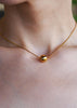 Stainless Steel Ball Pendant Necklace - Danielle Emon