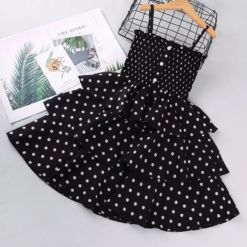 The Lottie Polka Dot Dress - Danielle Emon