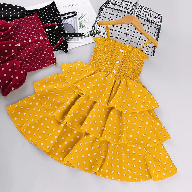 The Lottie Polka Dot Dress - Danielle Emon