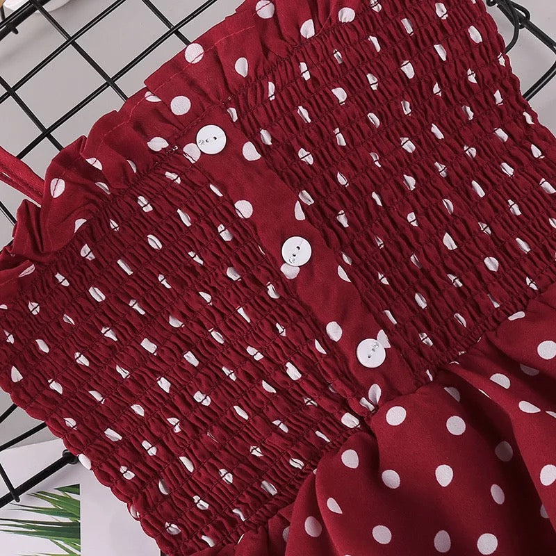 The Lottie Polka Dot Dress - Danielle Emon
