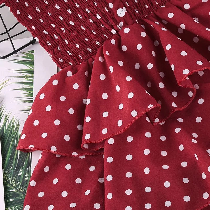 The Lottie Polka Dot Dress - Danielle Emon