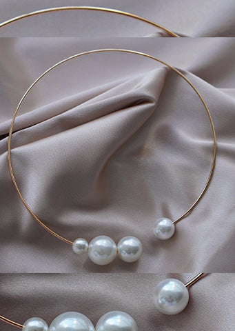 The "Mckinley" Beaded Ball Necklace