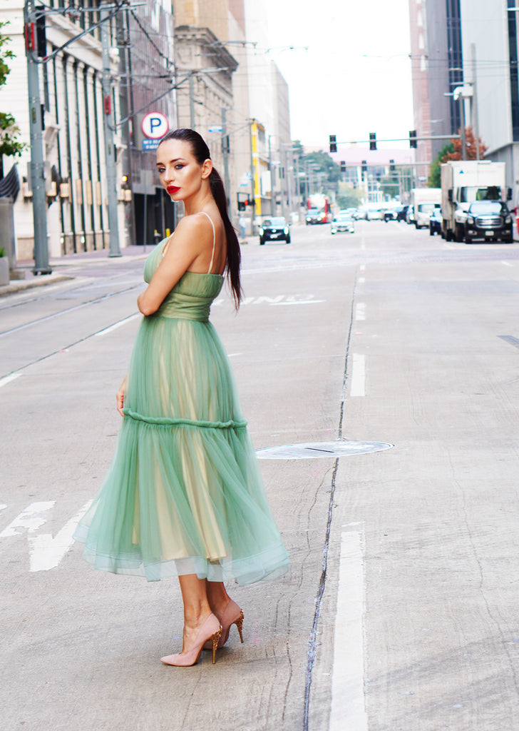 The "Paloma" Tulle Cocktail Dress - Danielle Emon