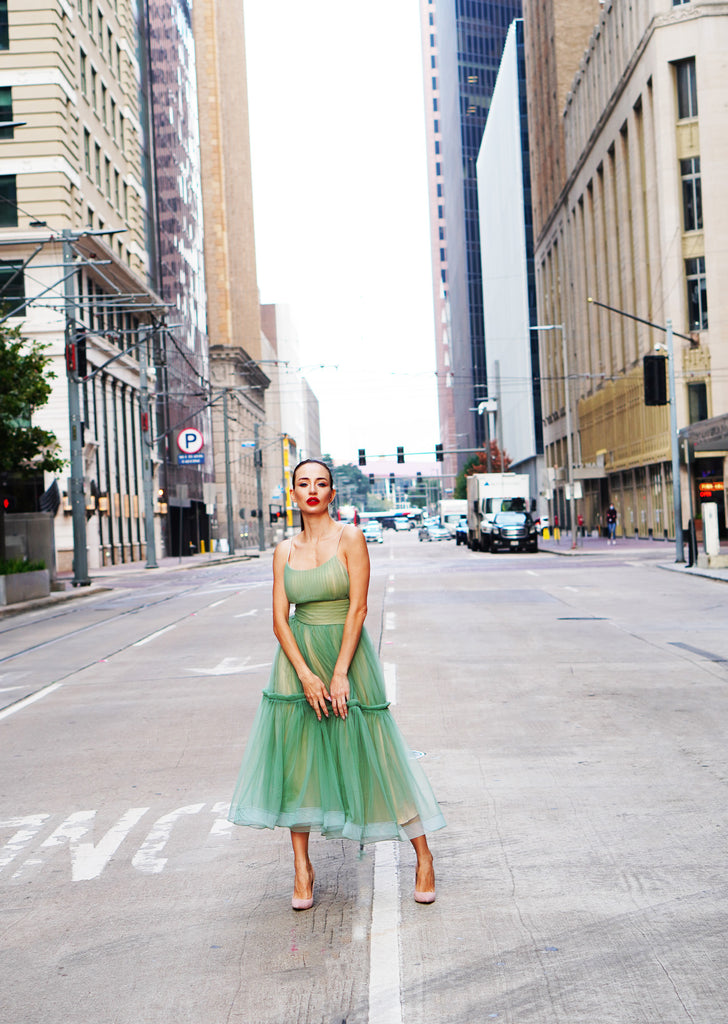 The "Paloma" Tulle Cocktail Dress - Danielle Emon