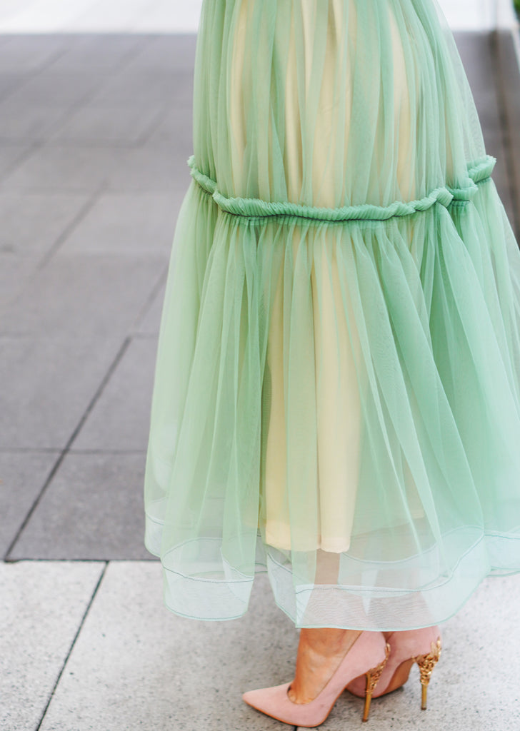 The "Paloma" Tulle Cocktail Dress - Danielle Emon