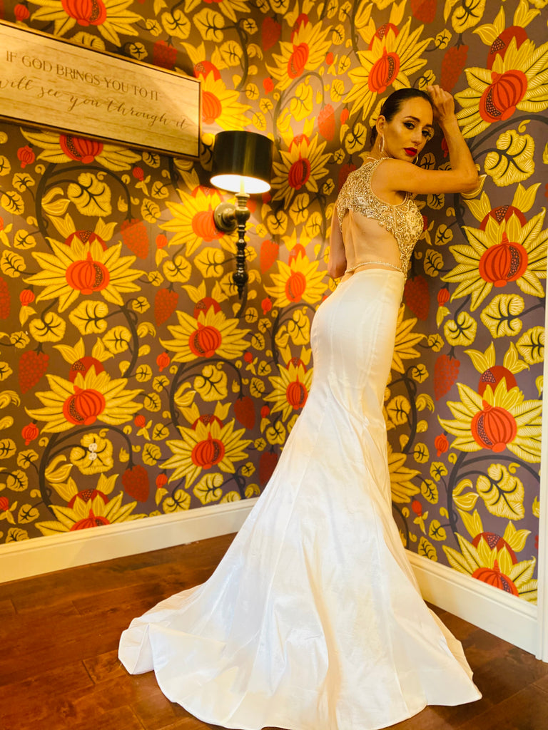 The "Millie" Mermaid Style Bridal Gown - Danielle Emon