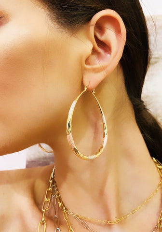 The "Harper" Gold Vermeil Huggie Earrings
