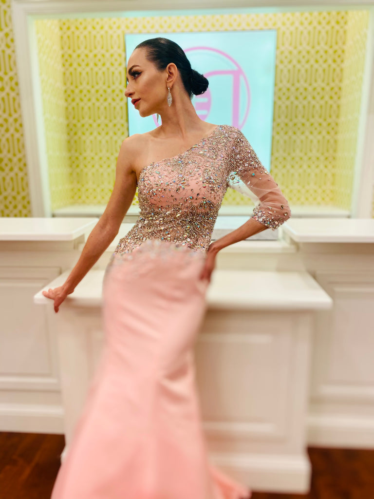The Matilda One Shoulder Gown - Danielle Emon