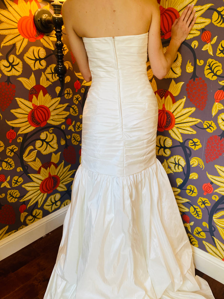 The "Lara" Strapless Wedding Gown - Danielle Emon