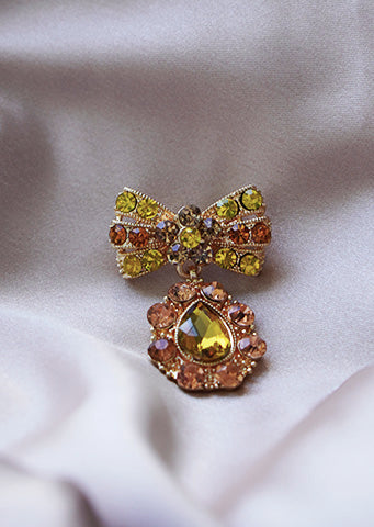 The "Betony" Statement Ring with Green Stone