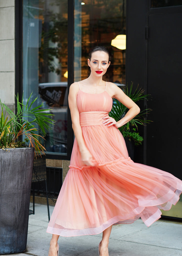 The "Paloma" Tulle Cocktail Dress - Danielle Emon