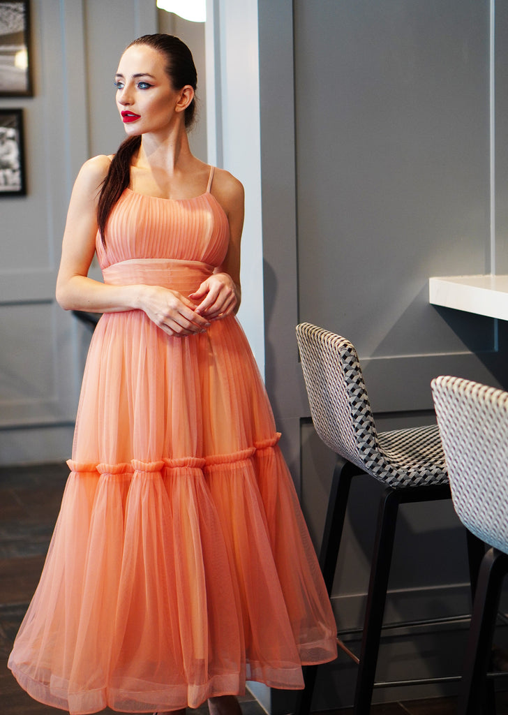 The "Paloma" Tulle Cocktail Dress - Danielle Emon